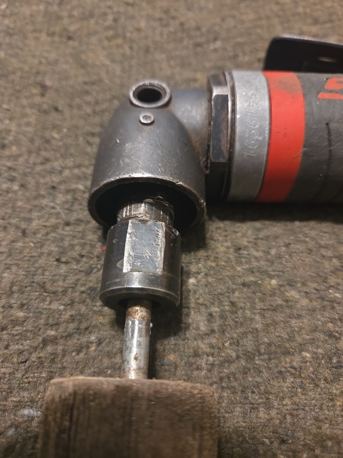 Snap-On PT410 Heavy Duty Right Angle Pneumatic Die Grinder As Is See Description