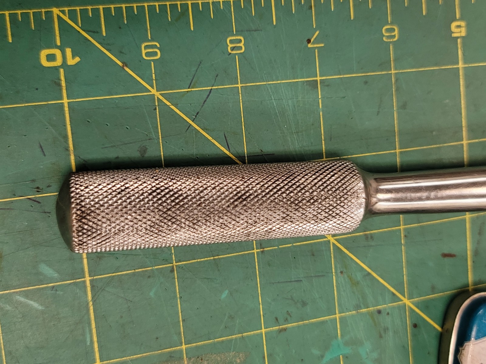 Vintage S-K Tools 42470 1/2″, 10.25″L Reversible Chrome Ratchet Made USA