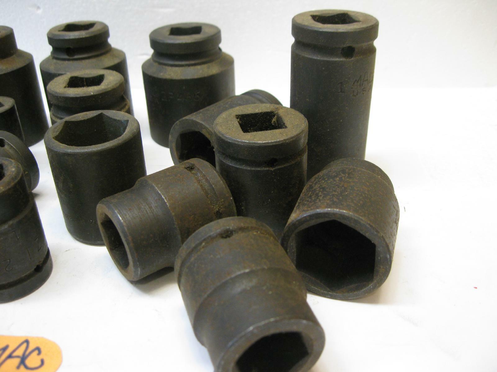 Mac tools 3/4″ drive Impact Sockets. 7/8in. 1-1/8in. 1-1/16in. Sold Each. New!