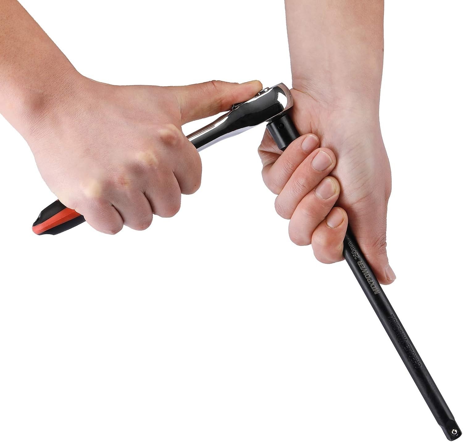 Durable Extension Bar Set for 1/4, 3/8, and 1/2 Drive with Locking System