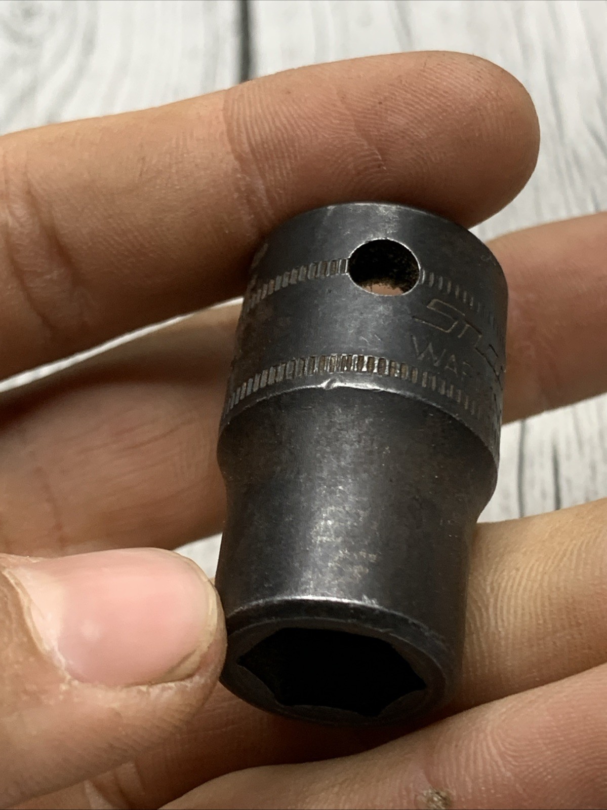 SNAP-ON IMML120 USA 6 Point 12mm Shallow Impact Socket