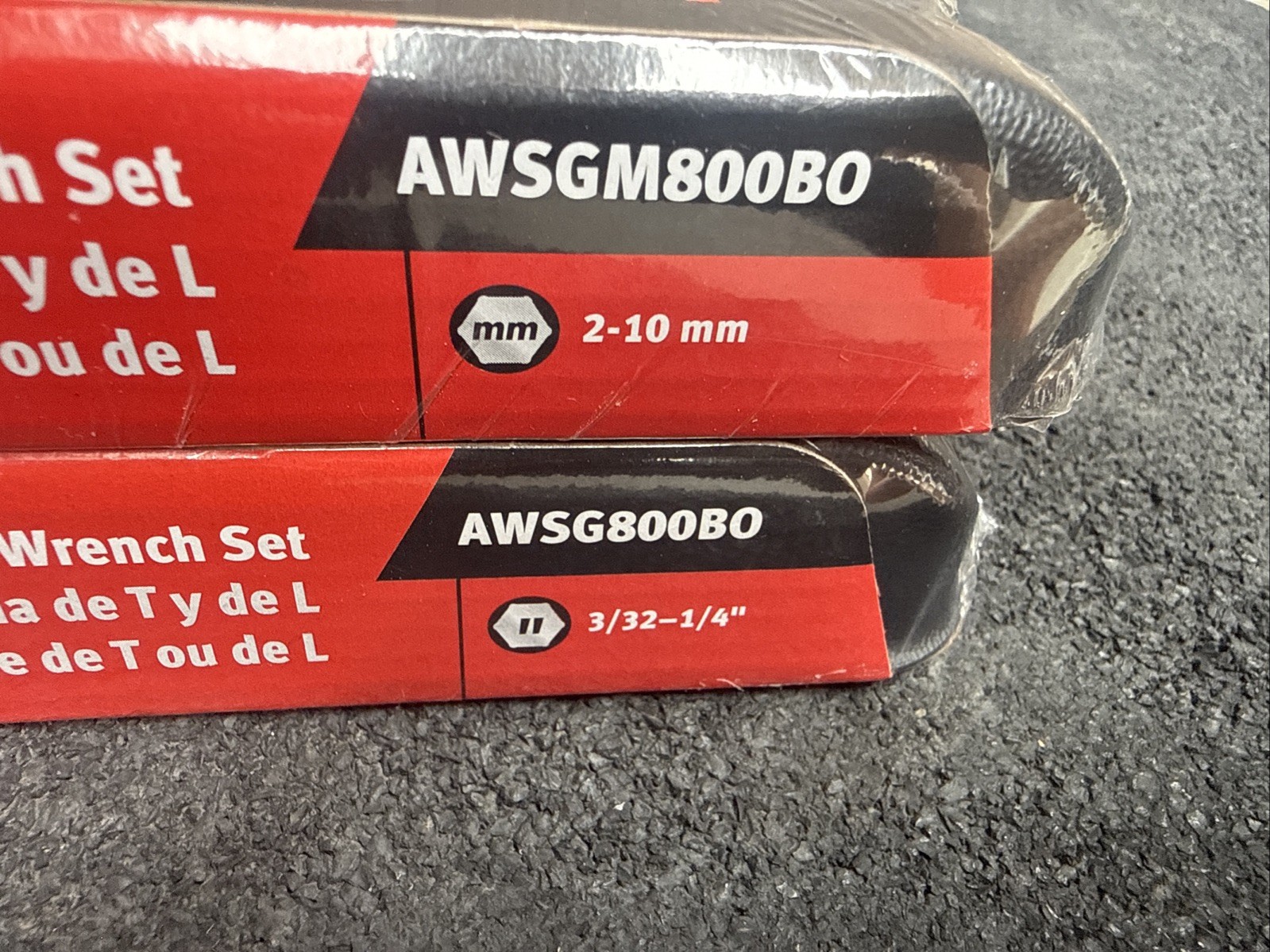 Snap On Awsg800bo/awsgm800bo Sae/metric Set 2 Sets 16pc Orange