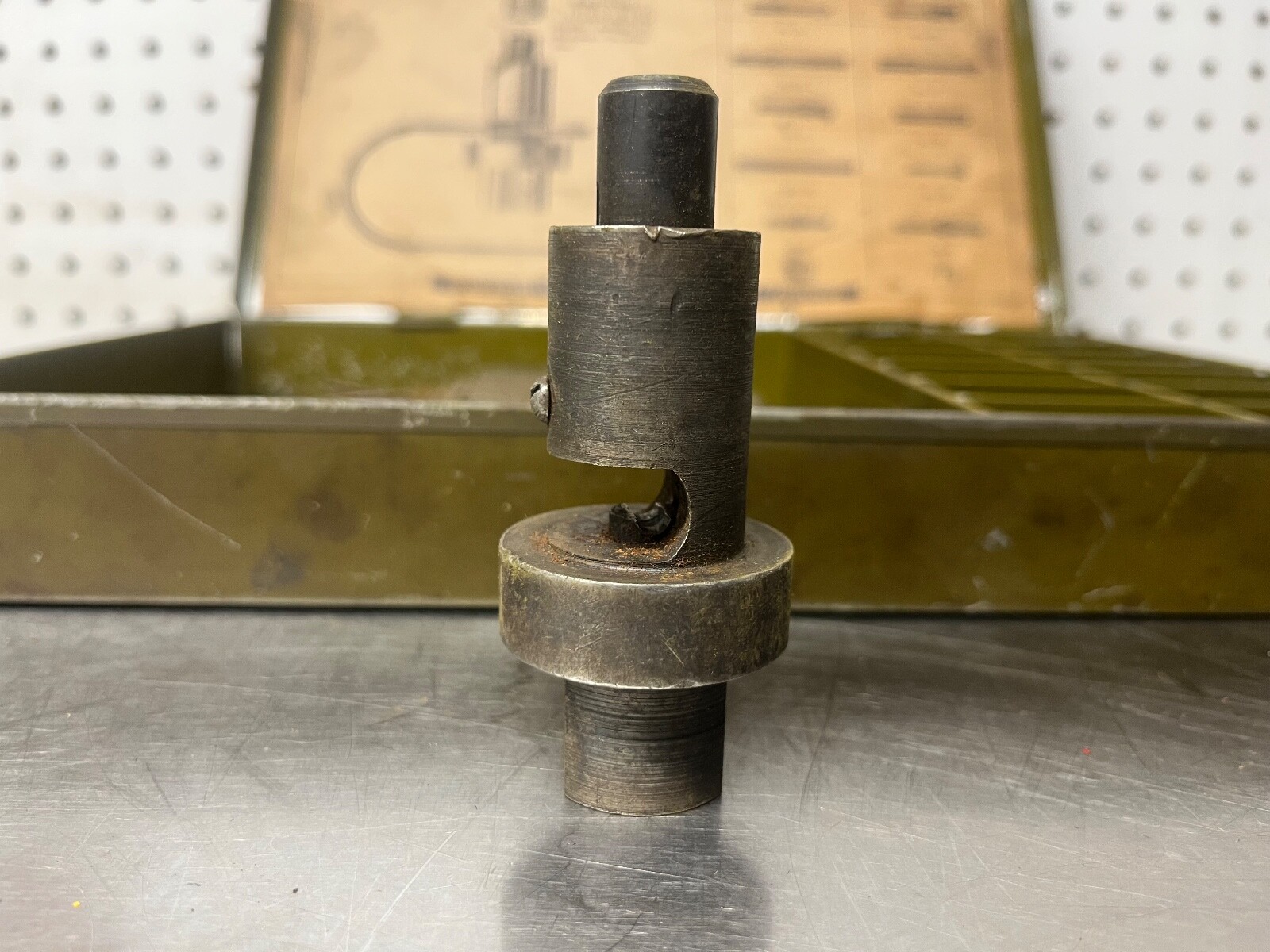 Continental Automotive Flexible Shaft Swage Block Tool 1930’s Stewart Ford Dodge