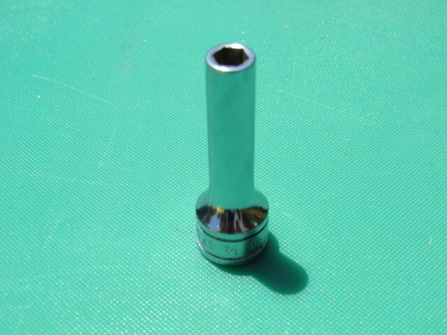 SNAP ON 3/8″ SFS121 3/8″ DRIVE DEEP SAE 6 POINT CHROME SOCKET SFS 121 UNDERLINE