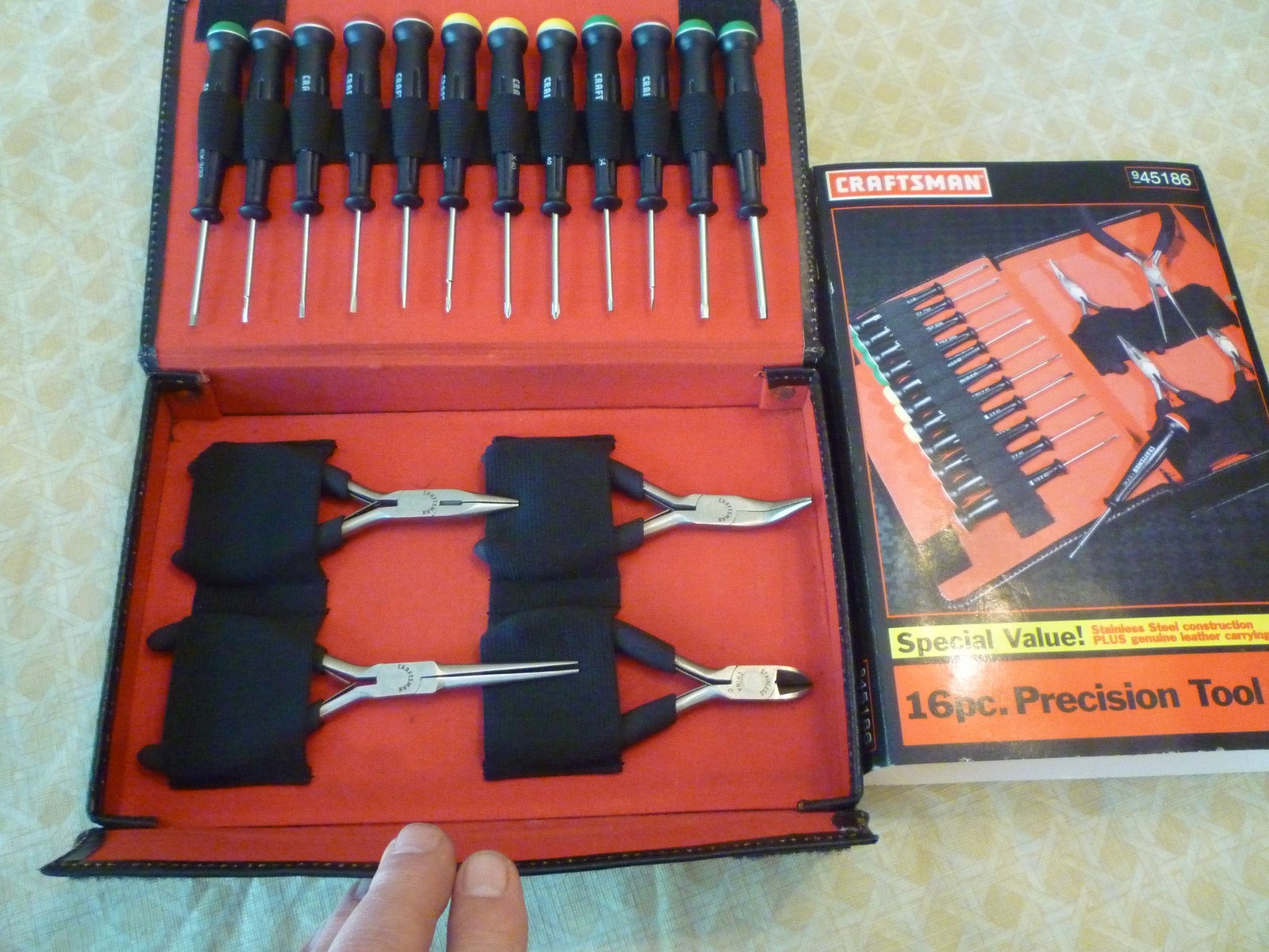 Craftsman 16pc. Precision Tool Set 9-45186