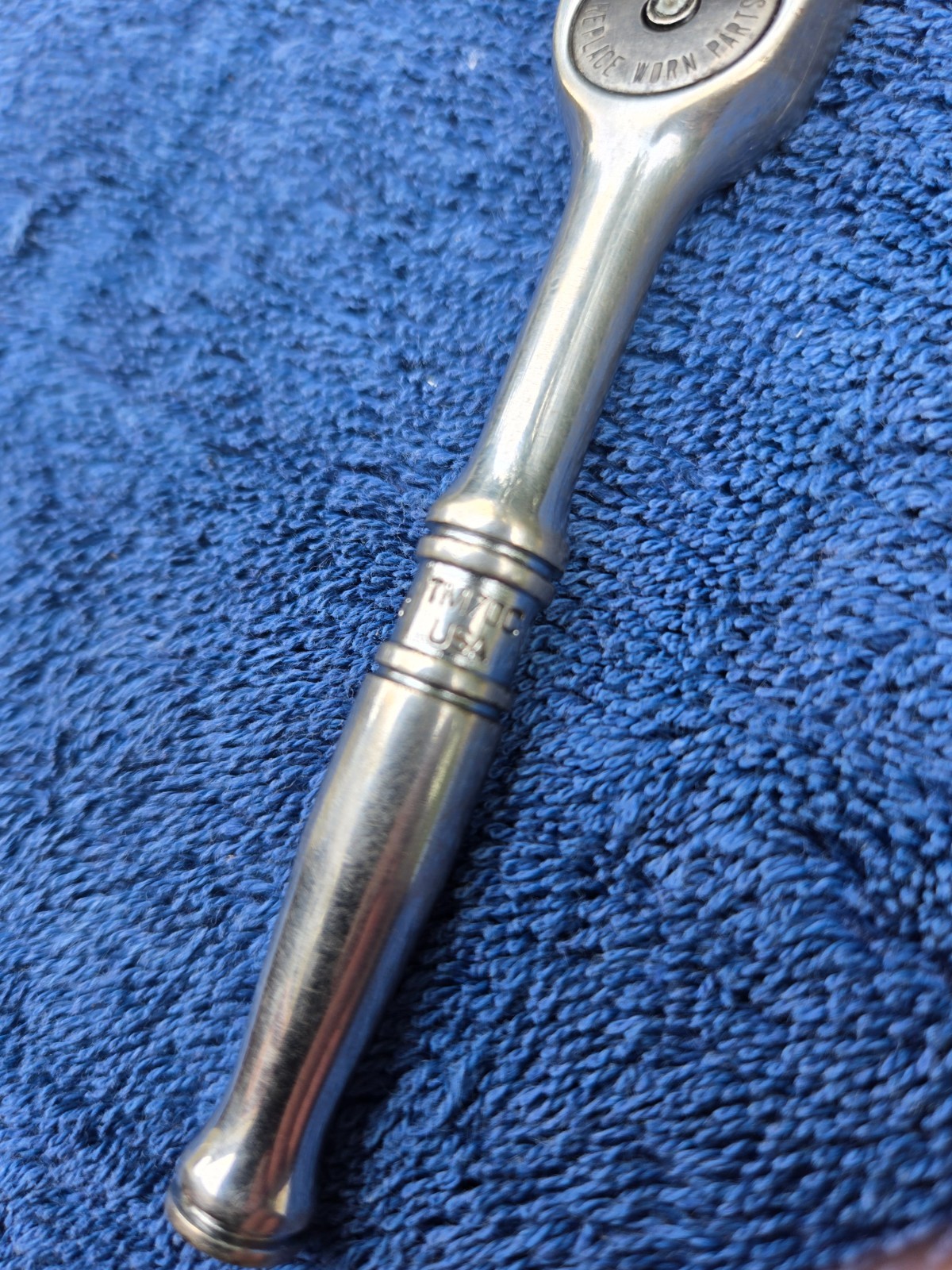 Snap On 1/4″ Ratchet TM70C Compact 4 1/4″ Long. Used