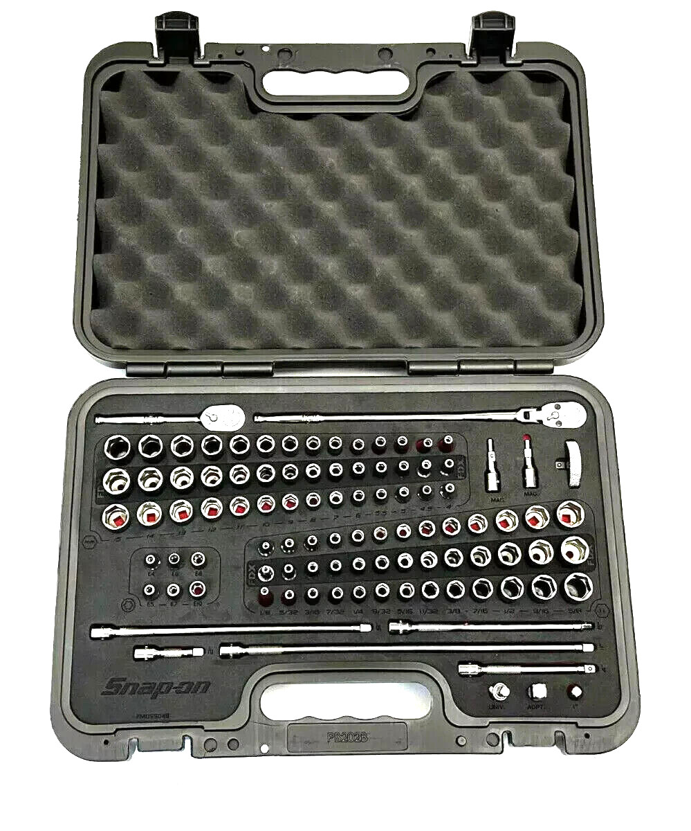 New Snap-on™ 1100TMPBFR 100pc 1/4″dr Metric / SAE General Service Set w/ Case