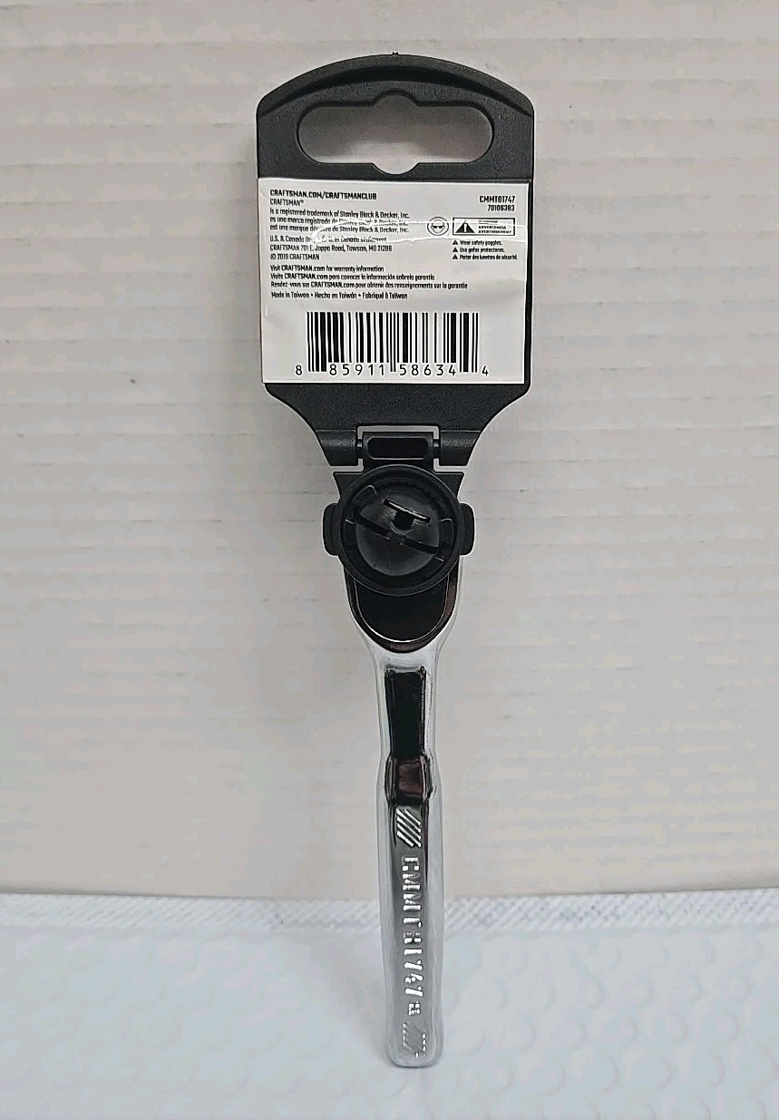 Craftsman 1/4 in. drive 72 Tooth Pear Head Ratchet