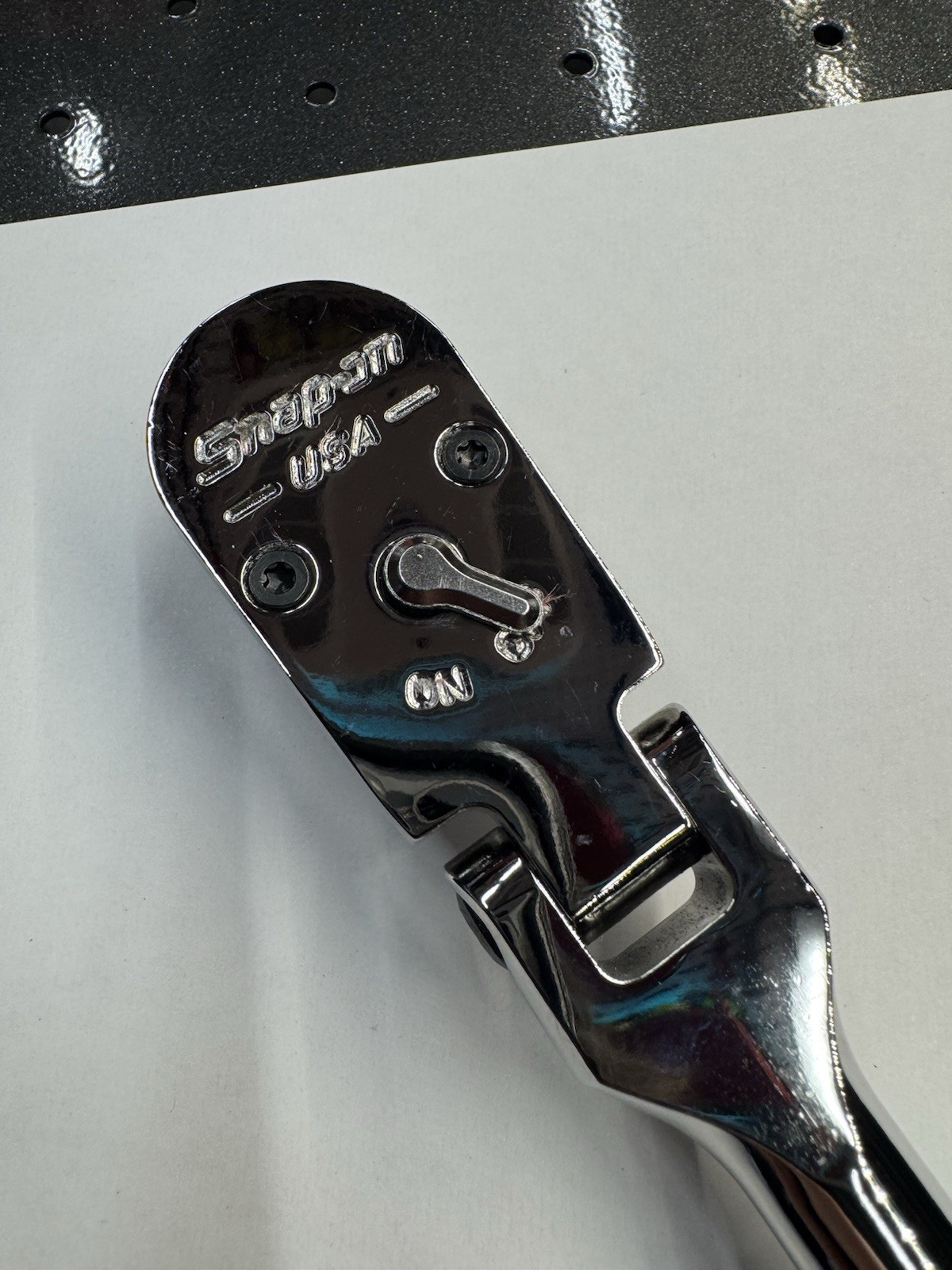 *Brand New* Snap On 3/8 Drive Cynergy Flex Head Ratchet Power Blue FHF100MB