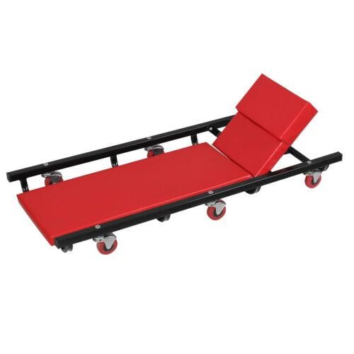 Adjustable Creeper Rolling Seat Work Shop Mechanics Work Repair Stool Chair