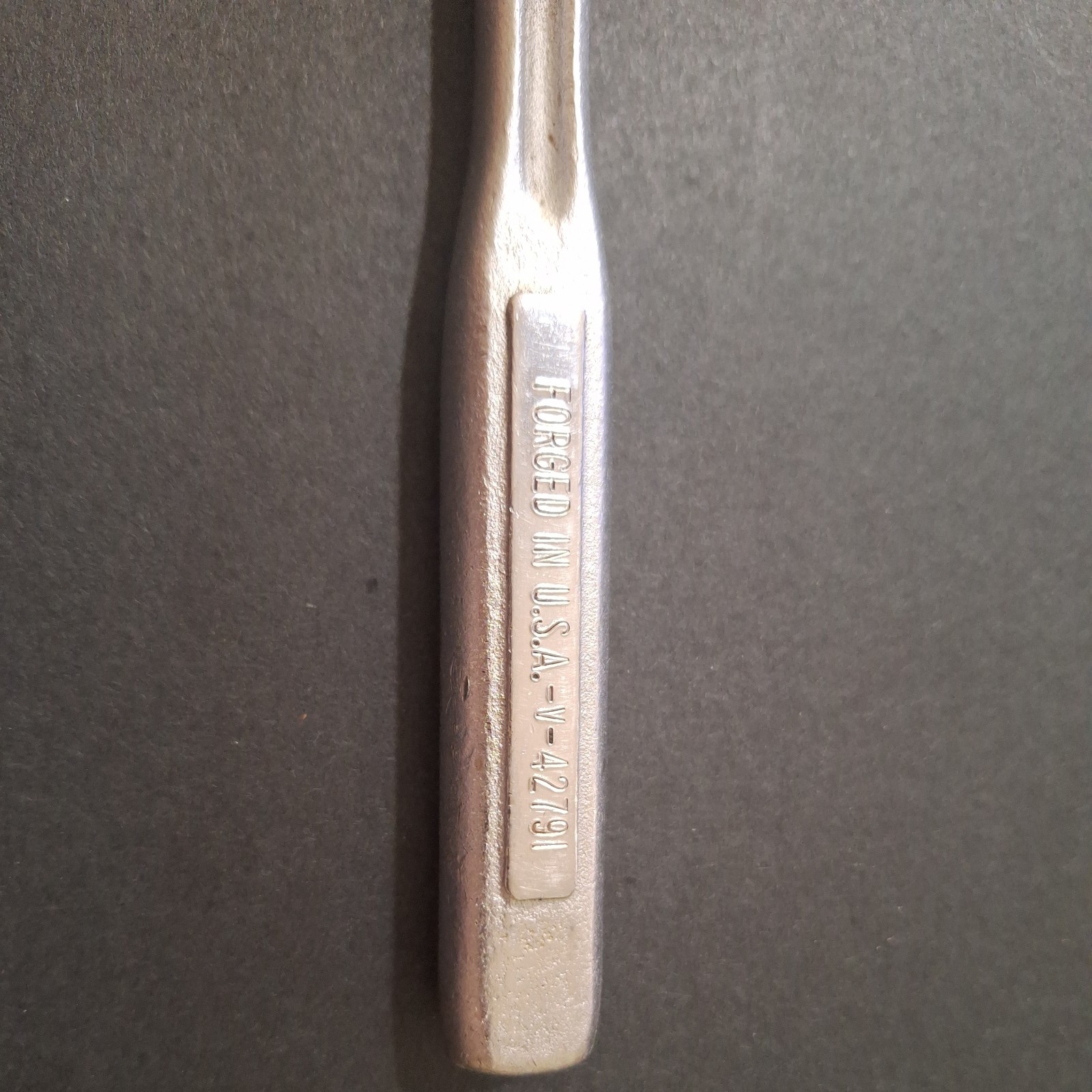 Vintage CRAFTSMAN 3/8″ Drive Flex Head Ratchet No. -V-42791 Forged In USA
