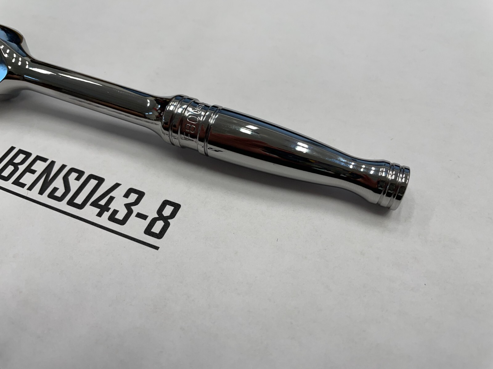 Snap-on Tools USA NEW 3/8″ Drive Chrome Standard Fixed Head Ratchet F80