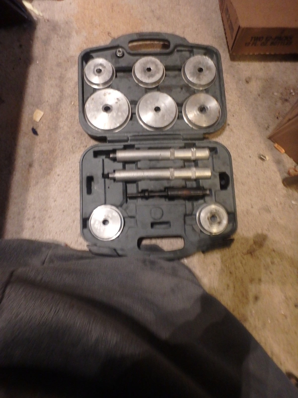 4A LISLE 59400 pinion bearing race driver set- used but complete