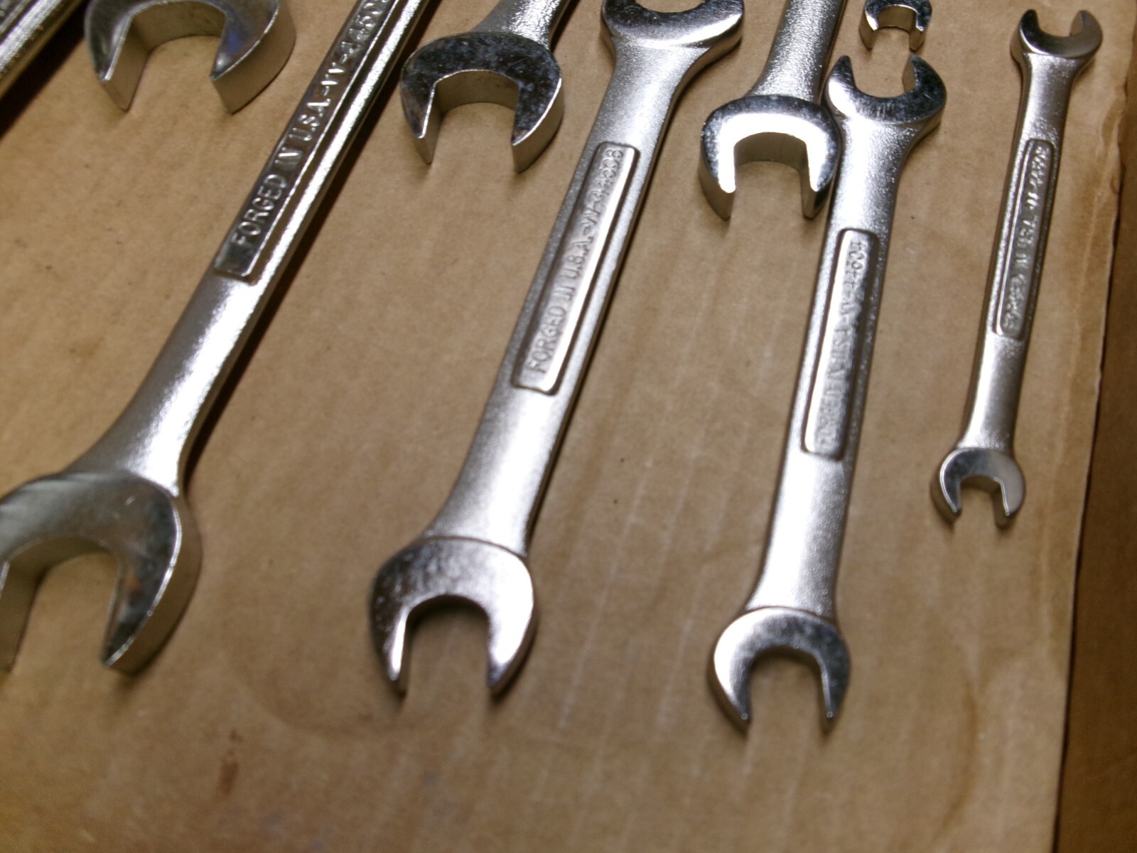Craftsman USA 11-Piece Metric Double Open End Wrench Set 6-26 MM NOS