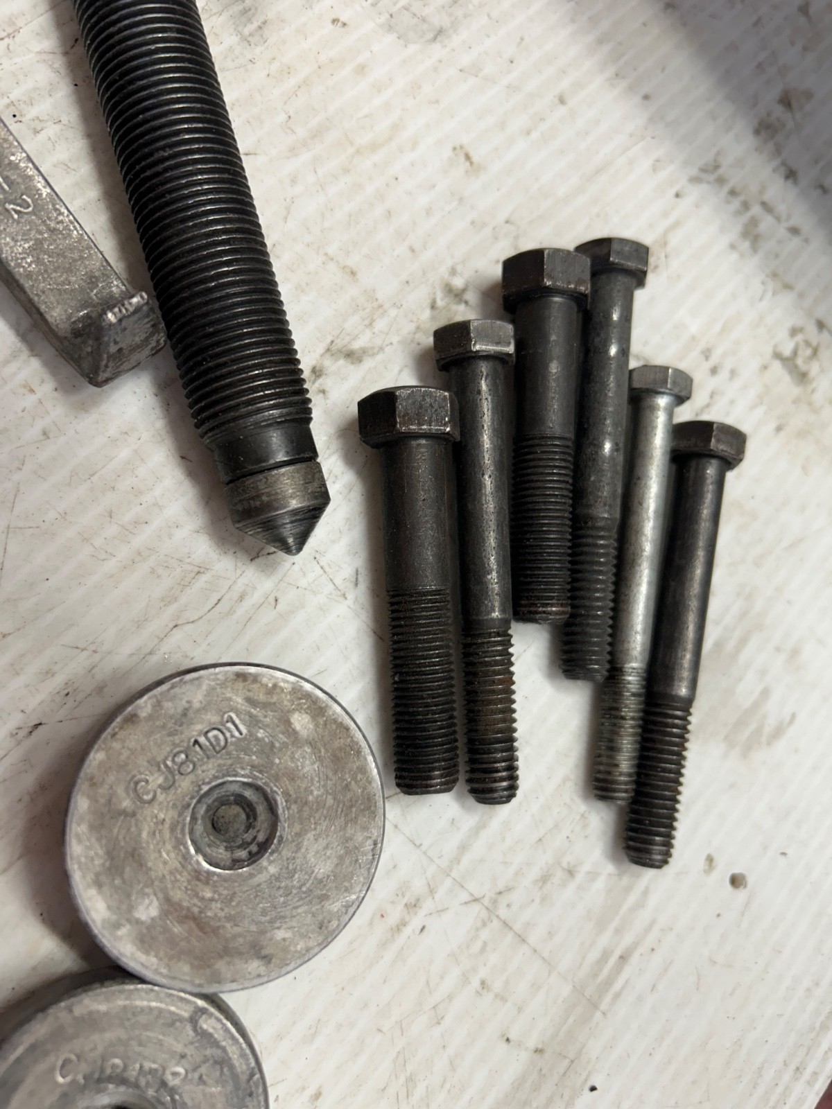 Snap-On Gear & Bearing Bar Puller Vintage cj282-1, cj 81-2, cj87-1 Read pls