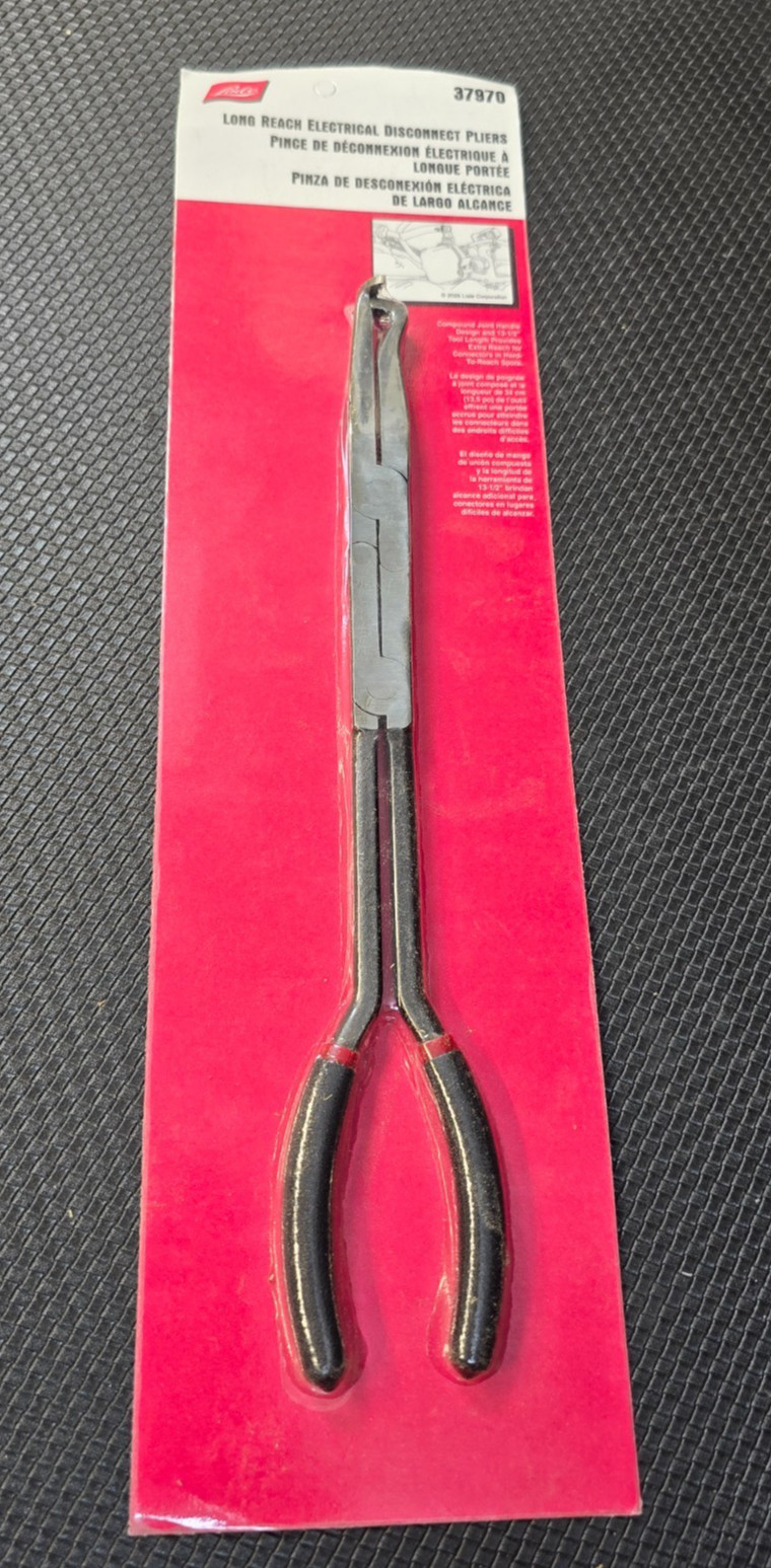 Lisle Long Reach 13.5″ Compound Joint Handle Electrical Disconnect Pliers 37970