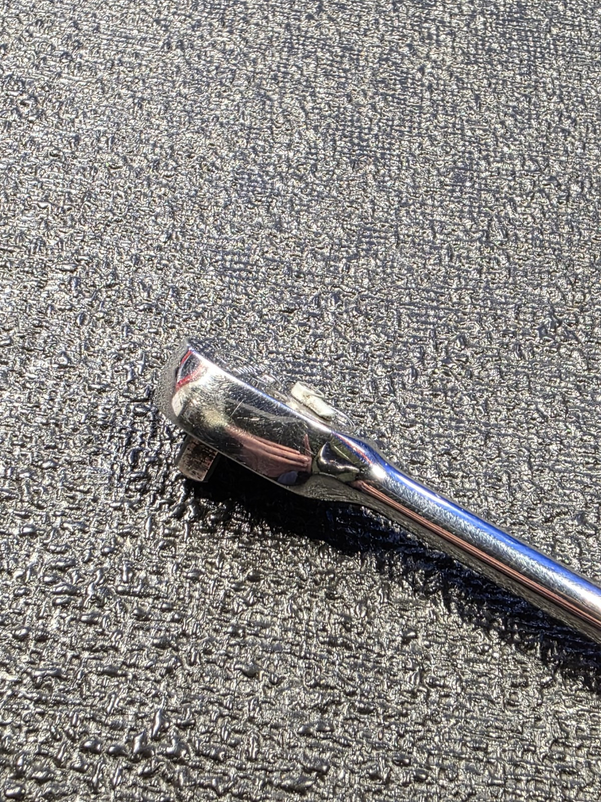 Snap-on Tools TML830 1/4″ Drive Long Handle Chrome Ratchet 6-1/2″ Long