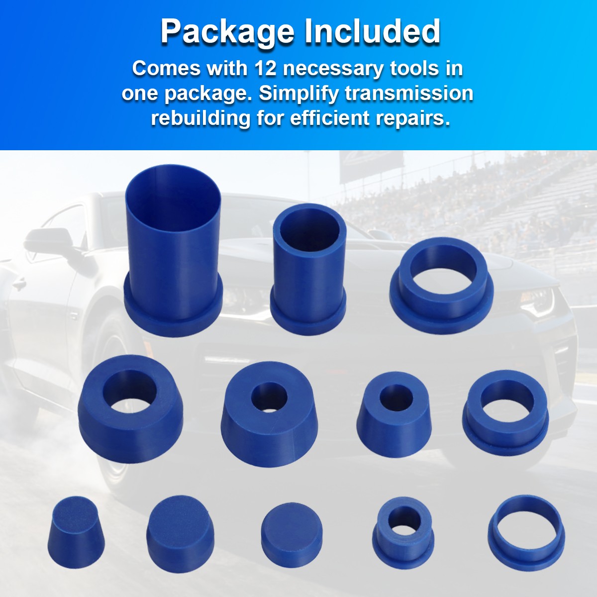 For GM 10L1000 Transmission Ring Resizer Tool & Expanders Tool 12-Piece/set US