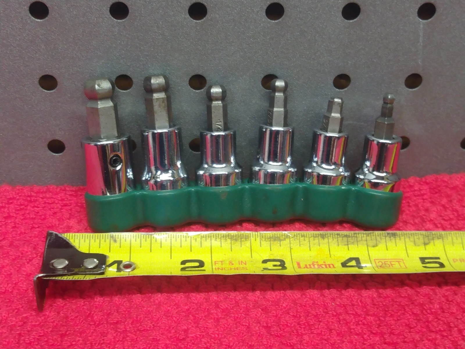 SK 3/8 Drive Hex Ball End Socket Set 5/32″-3/8″ Made In USA