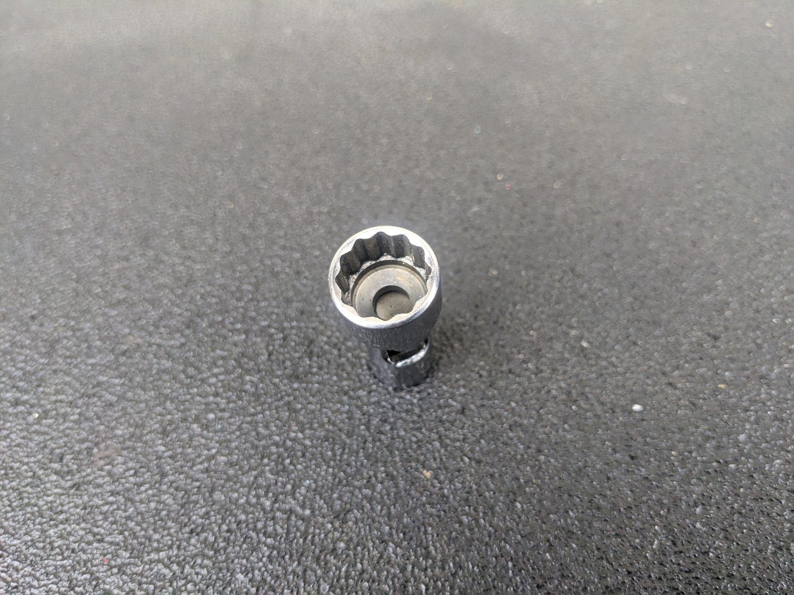#bp603 Snap On 1/4” Drive 1/2” 12 Point Shallow Swivel Universal Socket TMU161A