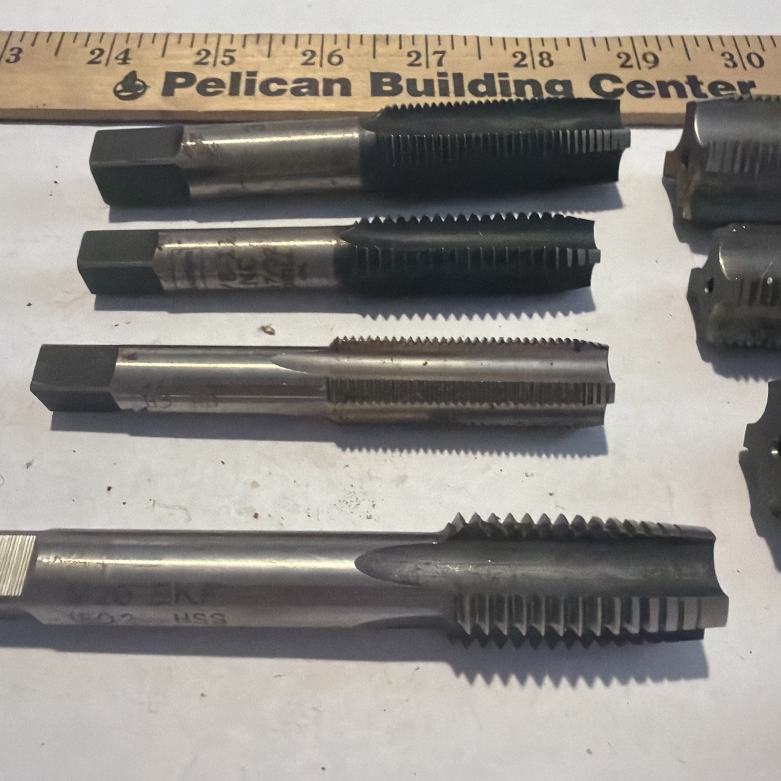 Mixed Lot R&N / Hanson / SKF Thread Taps Machinist Shop Tool See Description