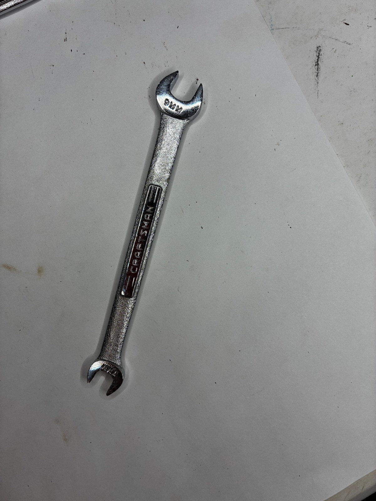 Craftsman 5 Piece Metric Open End Wrench Set 7mm-15mm Forged USA