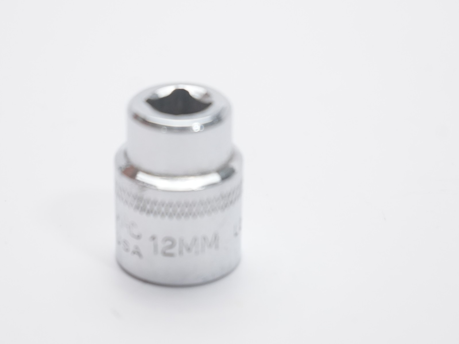 NICE! MAC Tools M6 12MM Shallow Chrome Socket 12mm 1/4″ Drive 6 Point USA L2