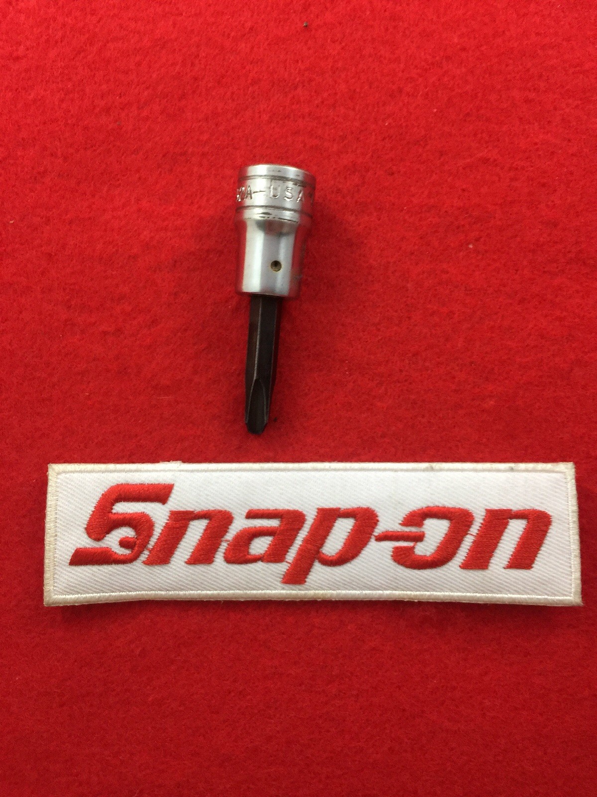 Snap-on Tools USA 3/8″ Drive Phillips # 3 Standard Chrome Socket Driver FP32A