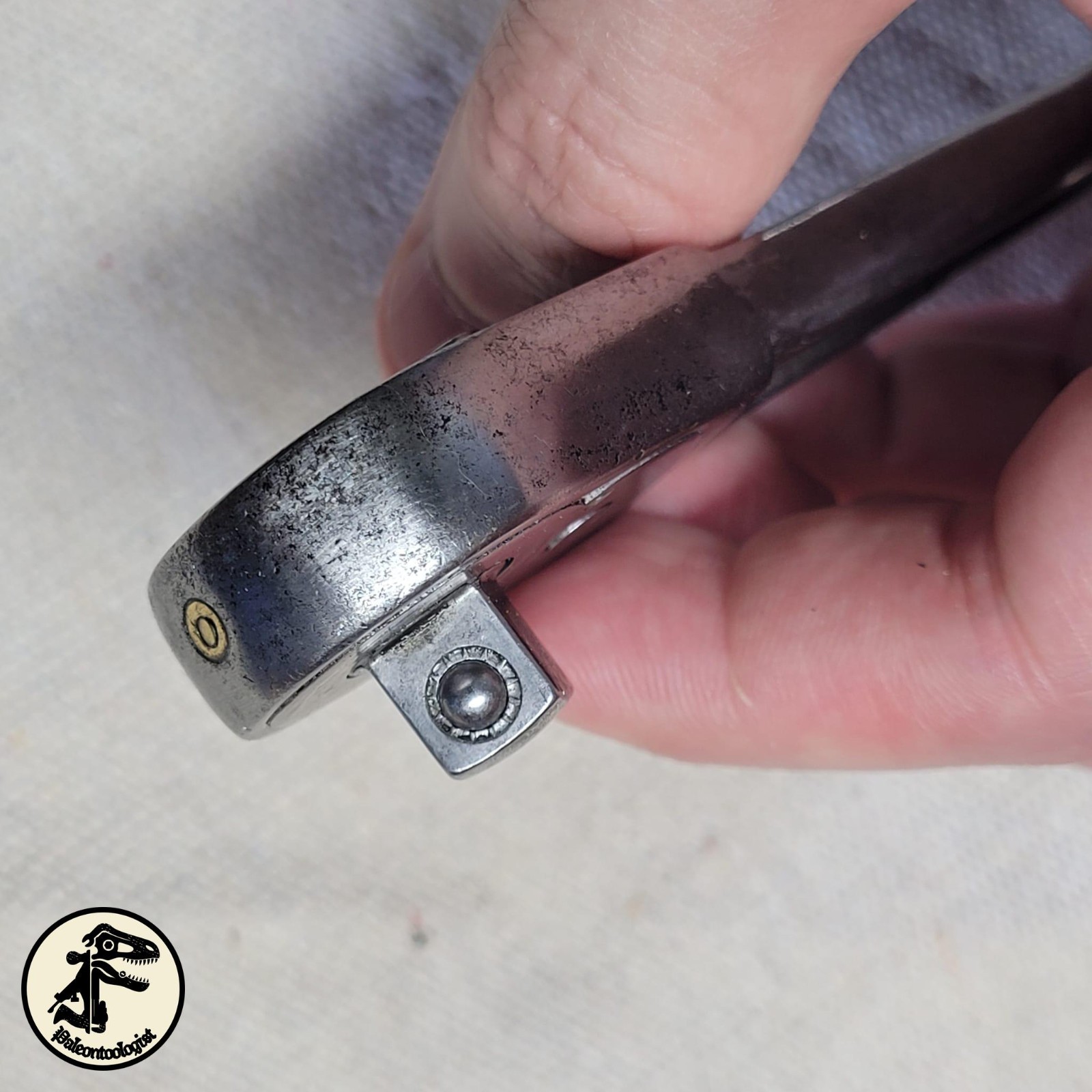 Snap On F70A 3/8” Ratchet With Needle Shift Lever – 1935 Vintage – VERY GOOD