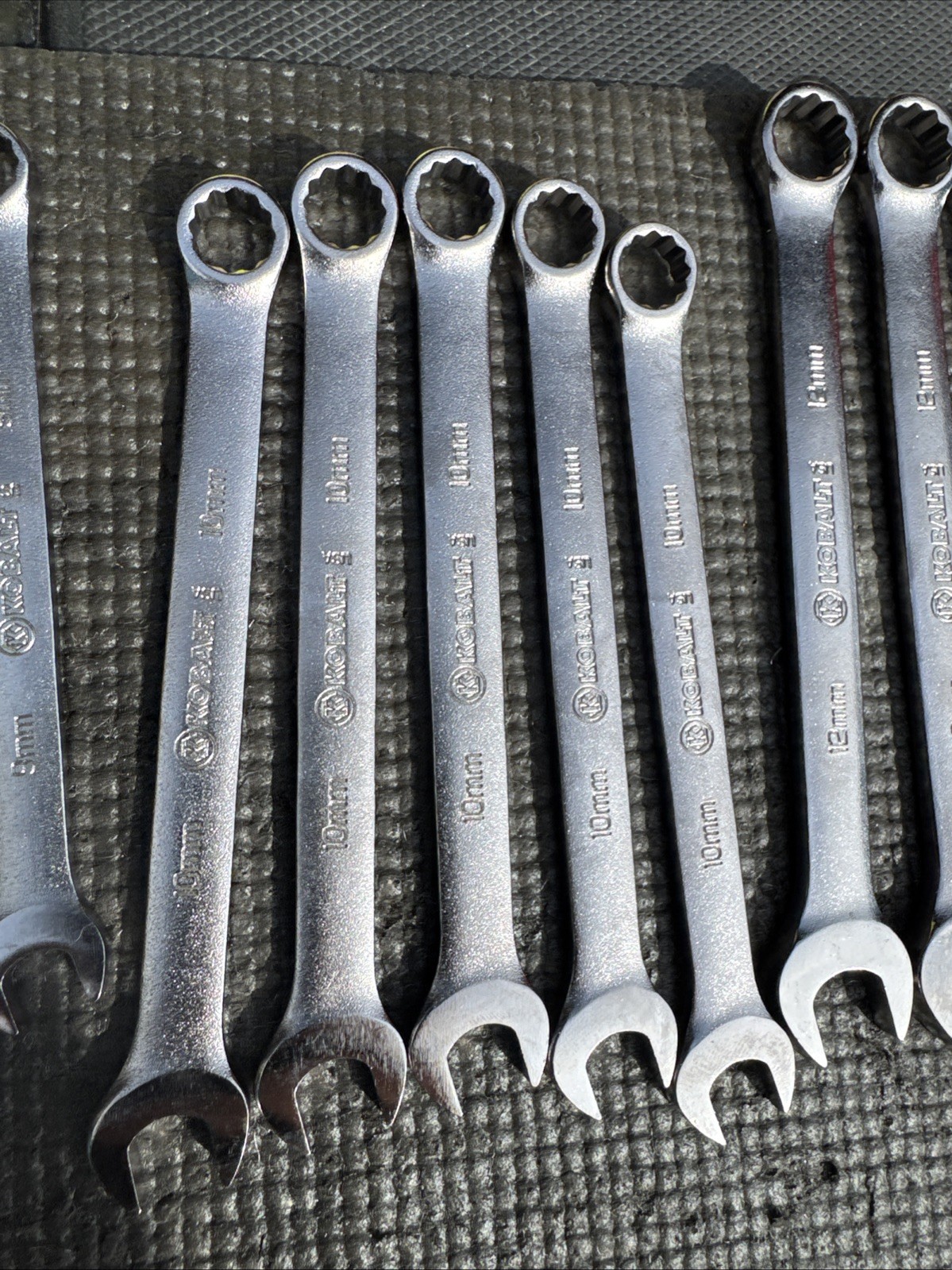 50pc Kobalt Tools USA Wrench Socket Lot Common Sizes! 10mm 12mm 13mm Metric Sae