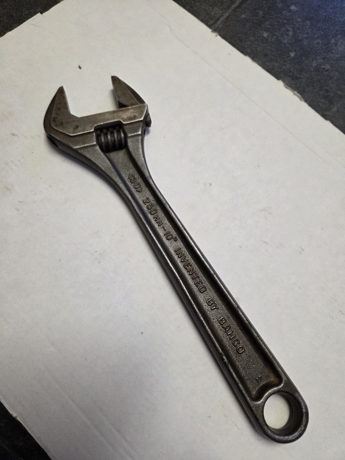 Bahco Ergo 8072 10″ 250mm Adjustable Spanner Wrench Made In Sweden (B)