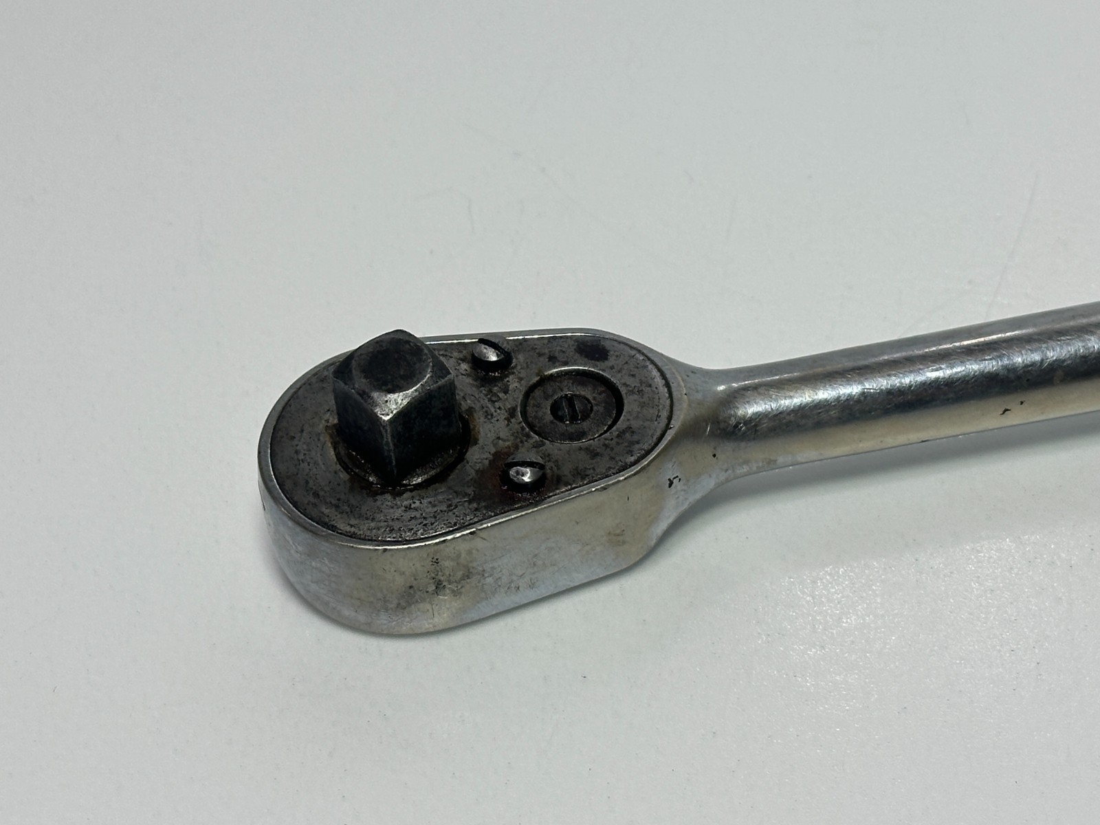 🇺🇸 MAC Tools USA VR15 1/2″ Drive 15″ Long Chrome Knurled Grip Handle Ratchet