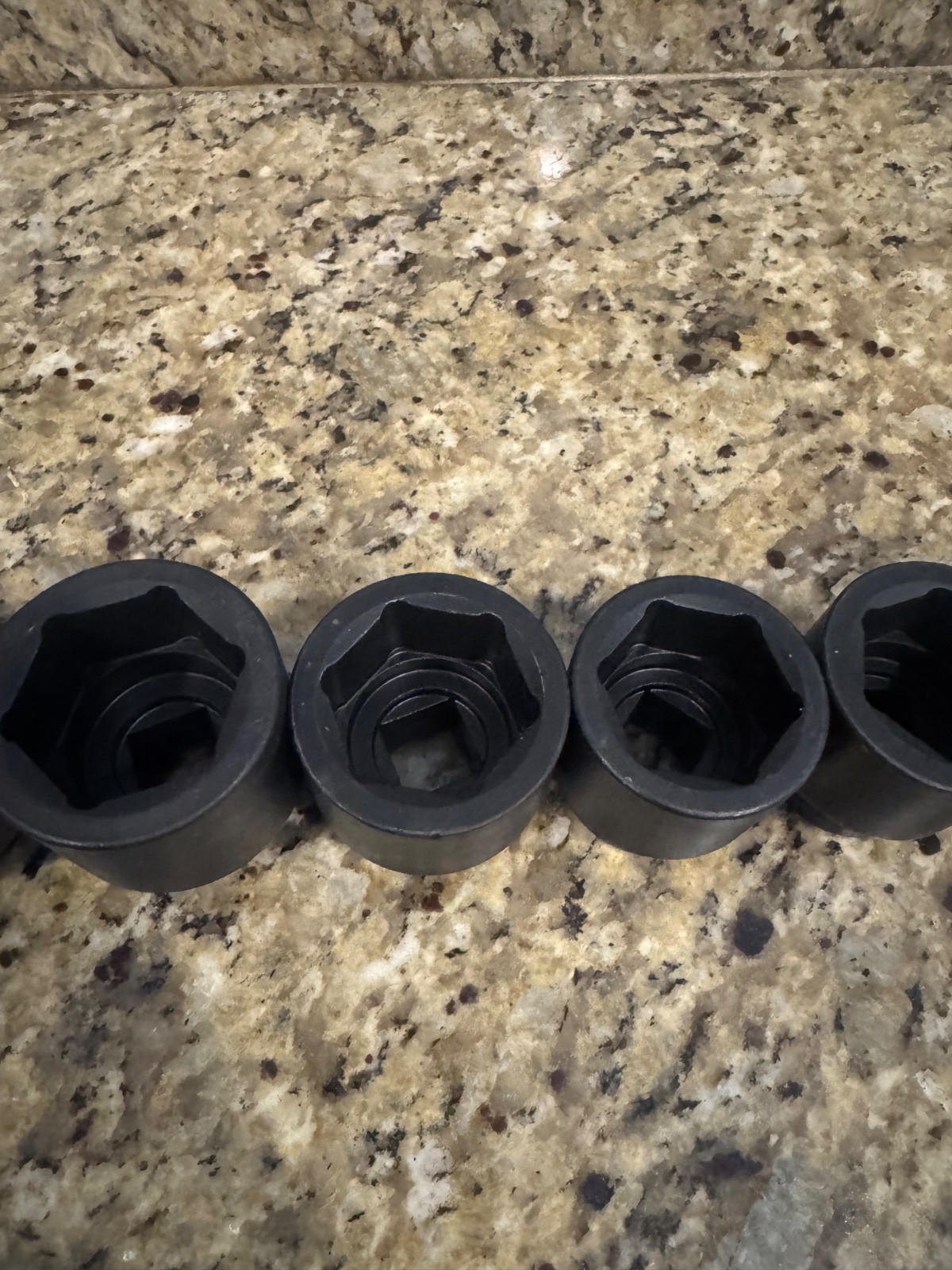 Snap On 9 Pc 3/4” Dr 6 Pt Shallow SAE Impact Socket Set 15/16” – 1 5/8”