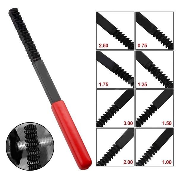 Screw Thread Restoration Tool Hand Metal File High-quality Carbon Steel