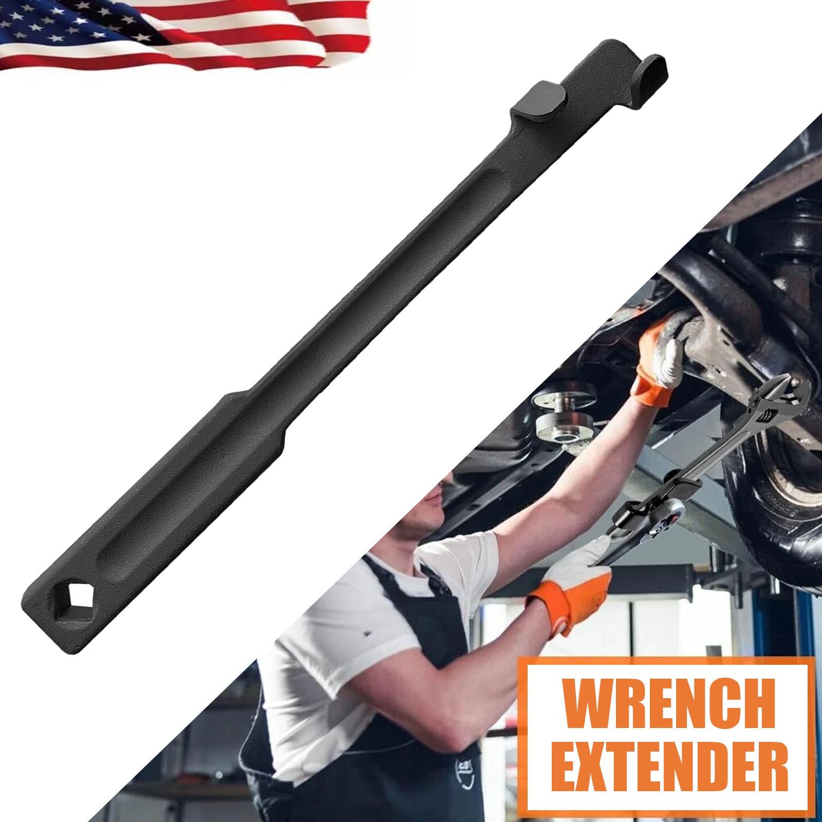 Wrench Extender & Wrench Extender Tool Bar Set 1/2″ Drive 13.5″ Wrench Extension