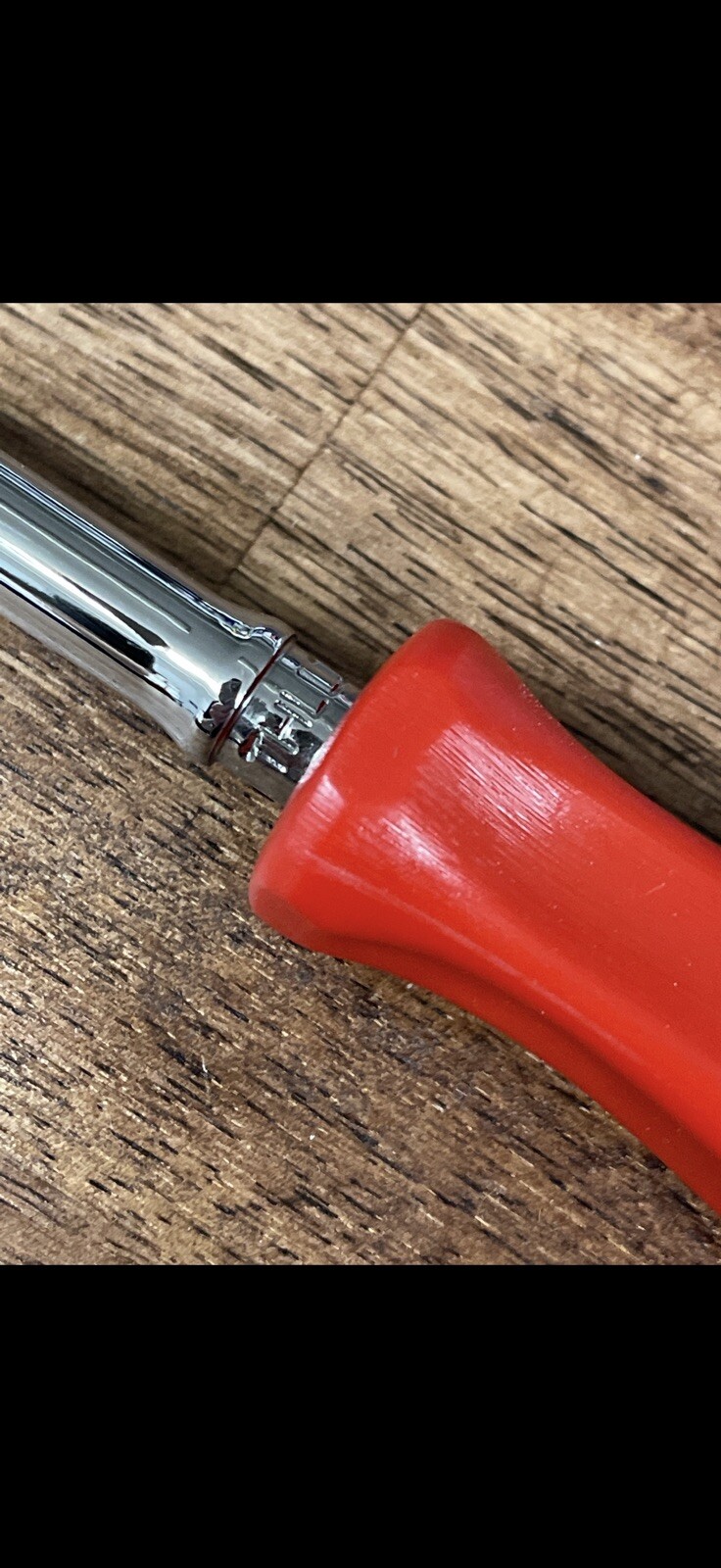 *NEW* Snap On Tools THLLD72CR 1/4” Classic Red Hard Grip Long Handle Ratchet
