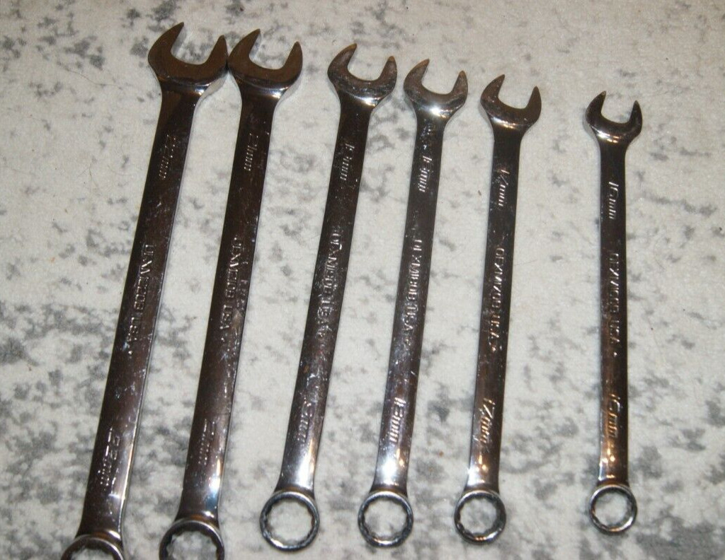 SNAP-ON OEXM SERIES 6 PIECES SET 22-21-19-18-17-16 MADE IN THE USA