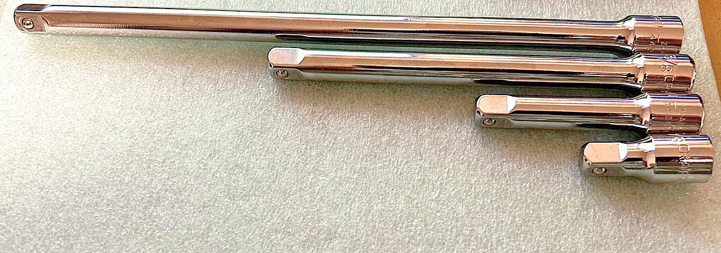 3/8″ Craftsman Bar Extension Set 43537 44264 44261 44262 1-1/2″ 3″ 6″ 10″ NEW!