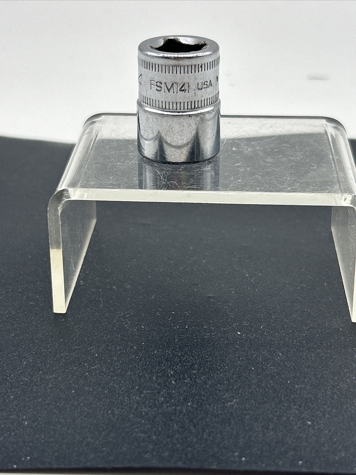 SNAP ON TOOLS USA NEW 3/8 Drive 14mm Metric 6 Point Shallow Chrome Socket FSM141