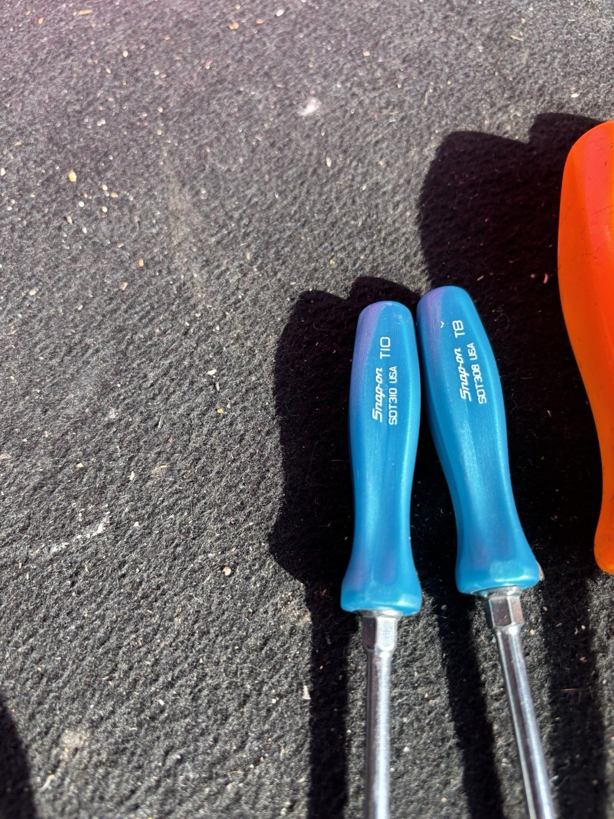 Snap On Tools Screwdrivers A Lot 5 Screwdrivers SDT SSD6 SSD4 Used Condition!