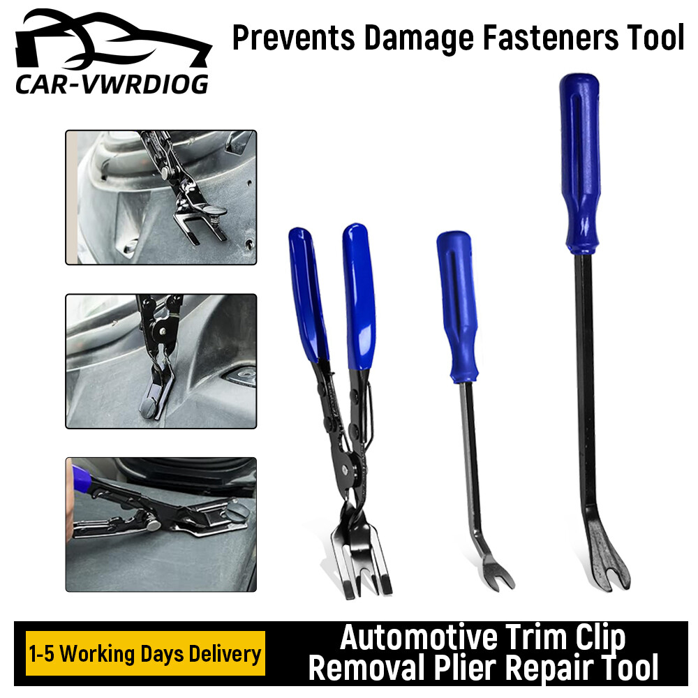 Car Headlight Plier Removal Tools Fastener Pin Pliers Puller Window Trims Repair