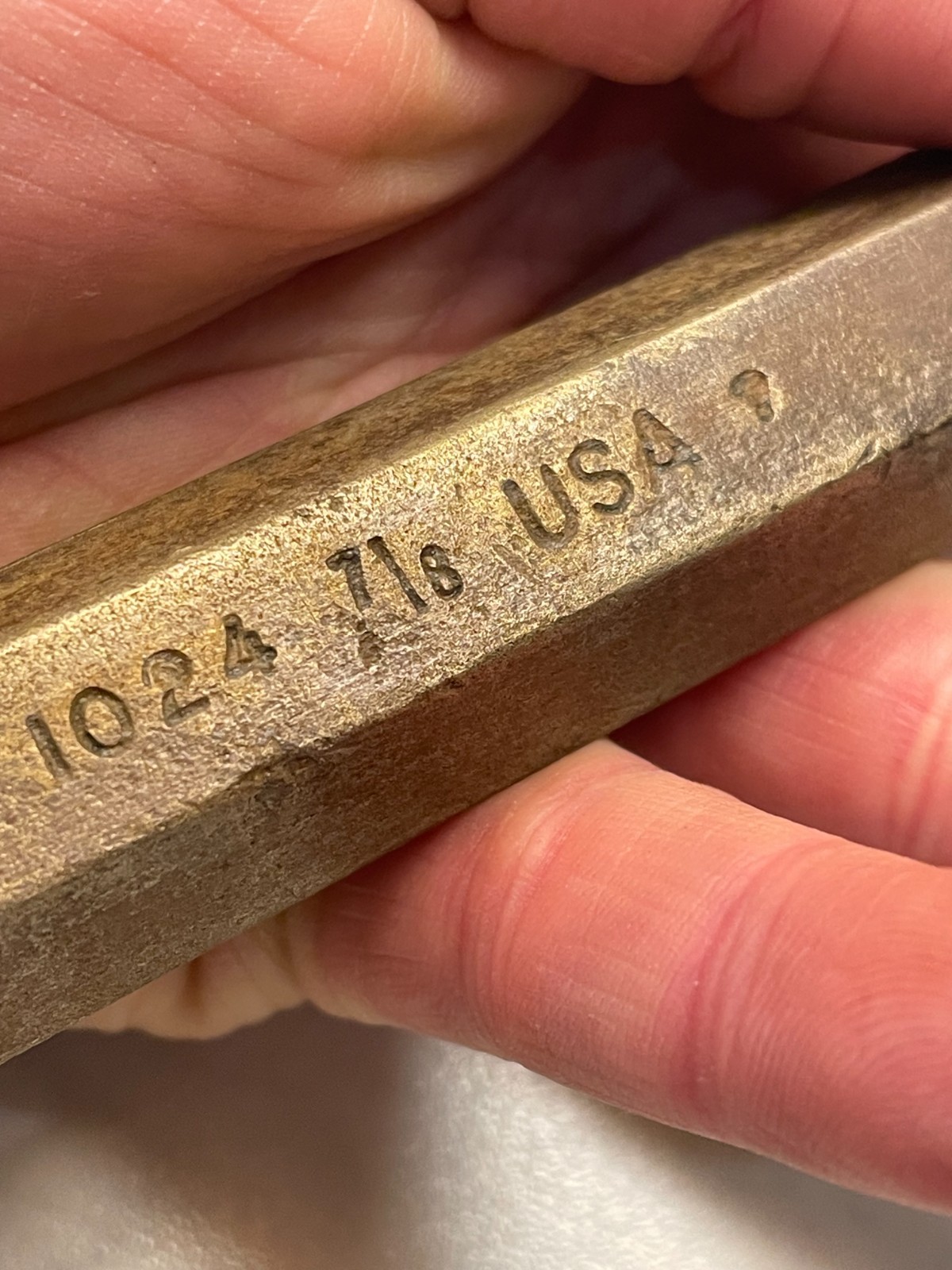 Snap-on underlined Logo 1024 7/8″ X 12″ Long Flat Cold Chisel USA 1.7 lbs