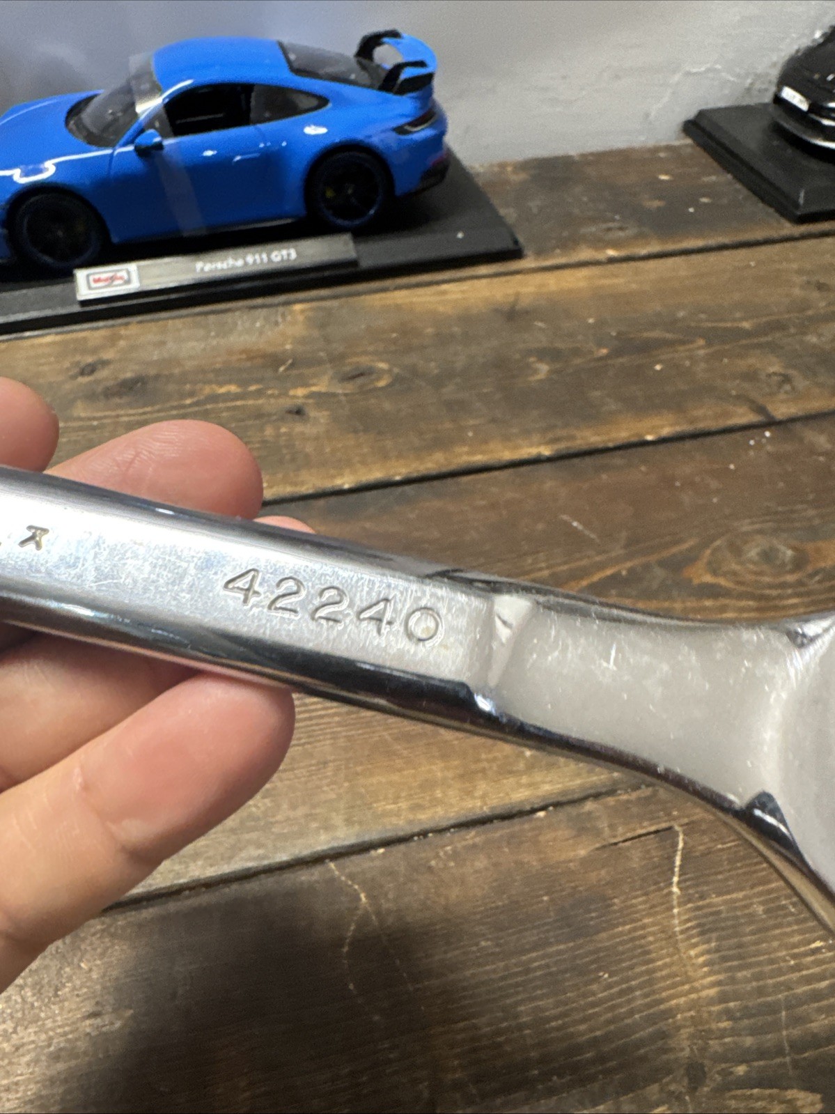 Sears Craftsman Professional Full Polish 13/16″ Wrench 42240 USA Raised Panel