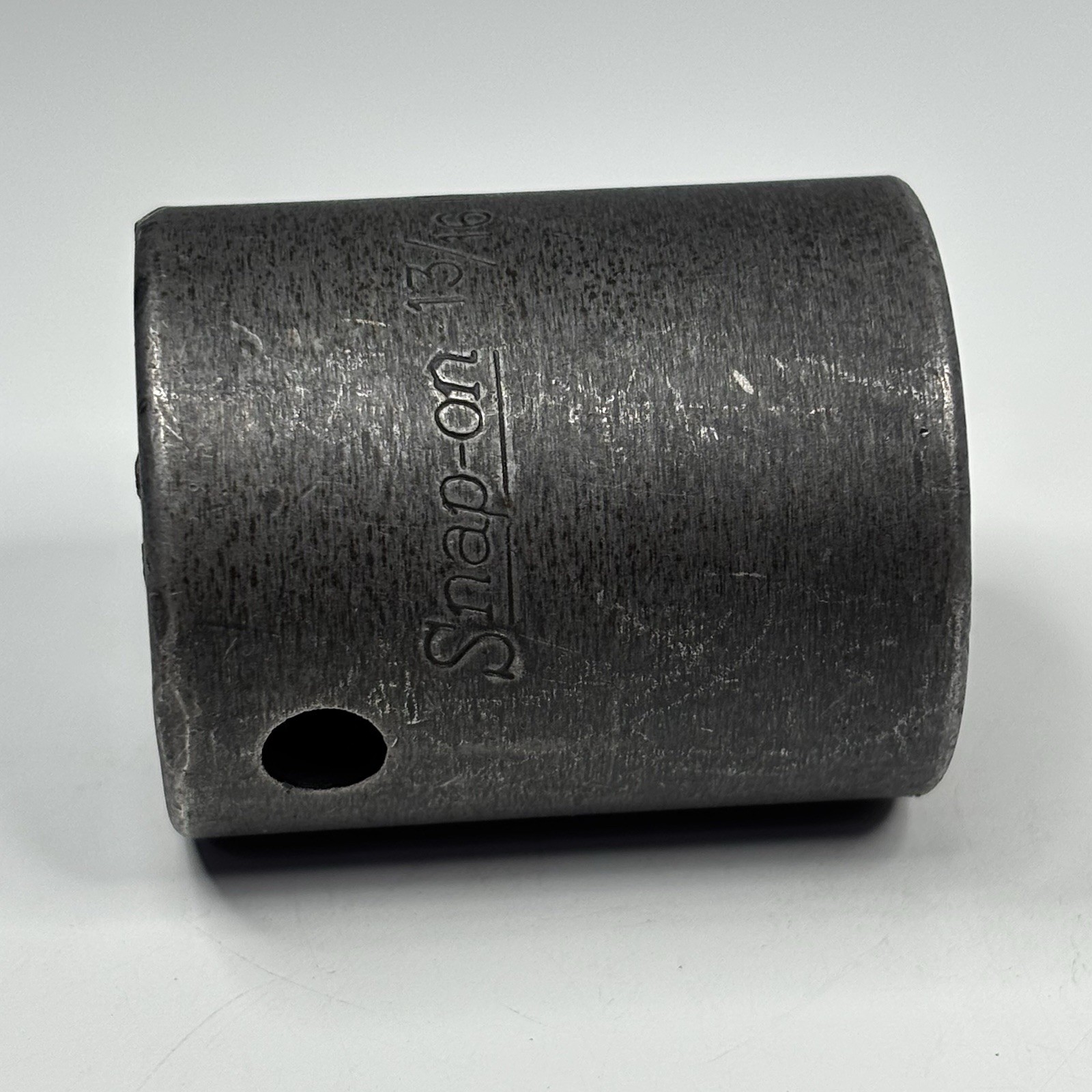 Snap On Tools IM260 1/2 Dr 6Pt SAE 13/16 Flank Dr Shallow Impact Socket USA 1984