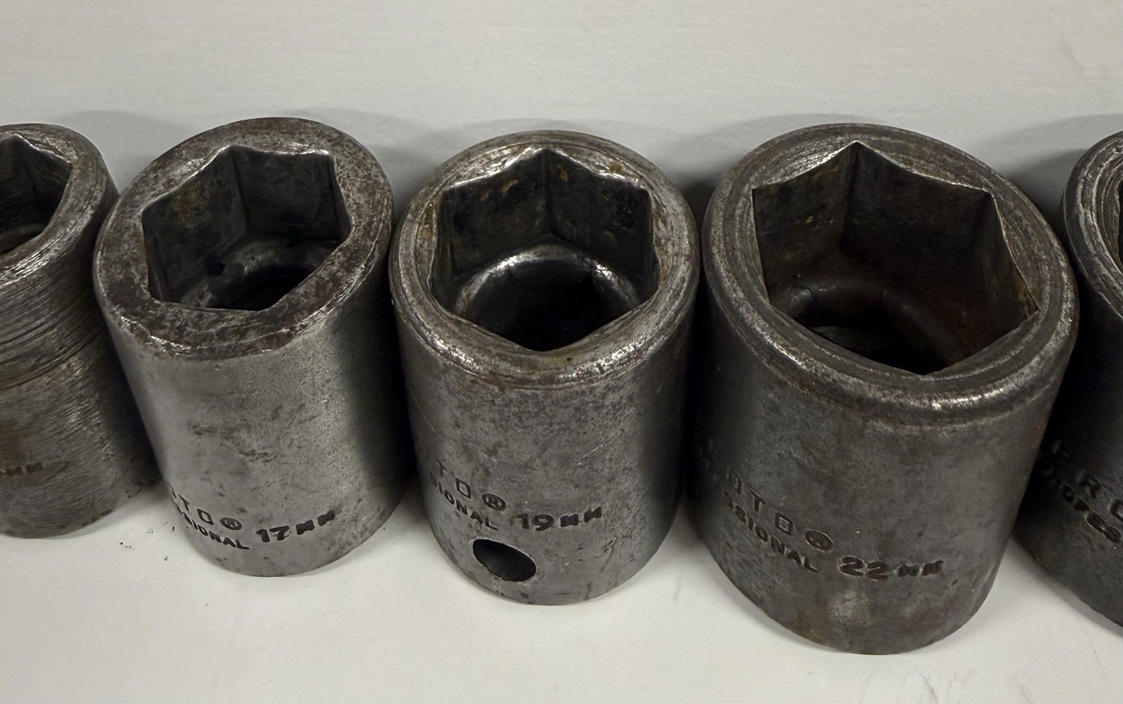 10 Proto Professional Short Impact Socket 1/2 Drive 6 Pt Point 10 – 25 MM Metric