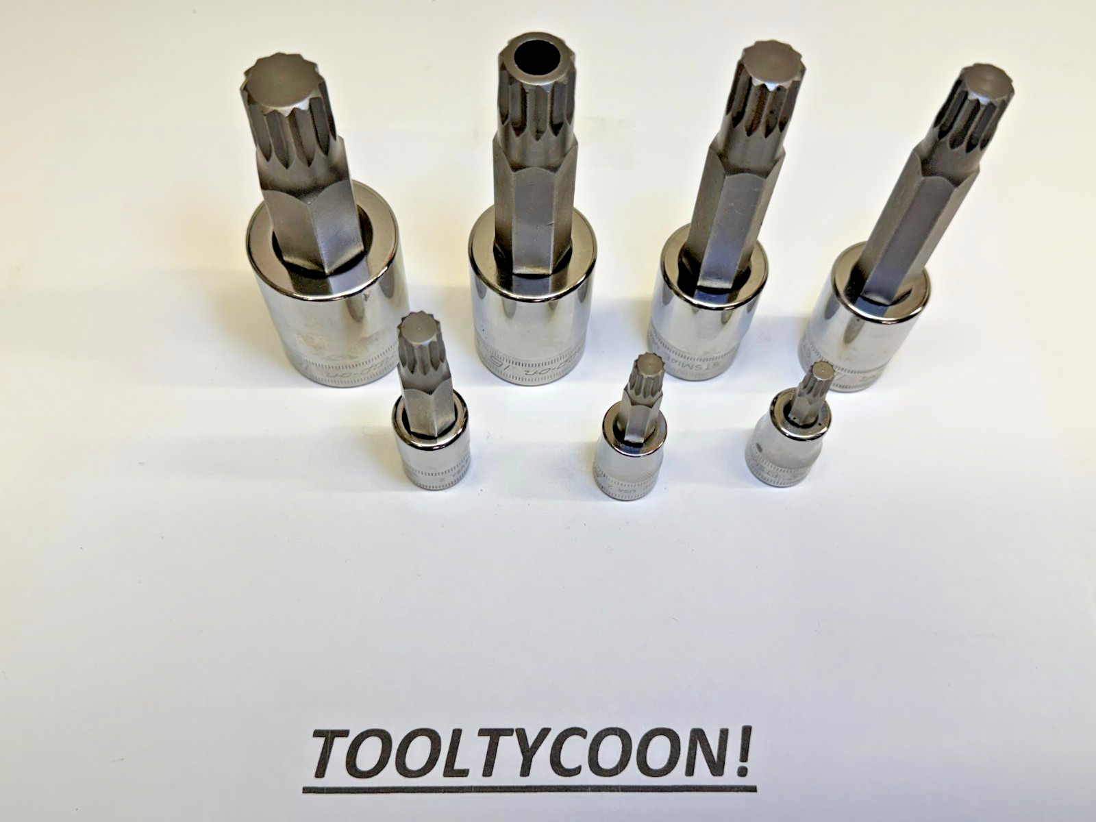 SNAP-ON USA NEW 7PC METRIC TRIPLE SQUARE SOCKET SET TSS7KIT