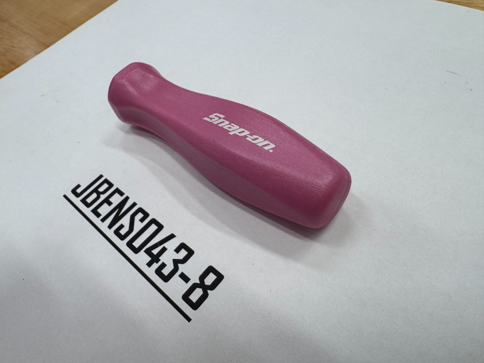 Snap-on Tools DISCONTINUED PEARL PINK 3/8″ Drive Replacement Ratchet Hard Grip
