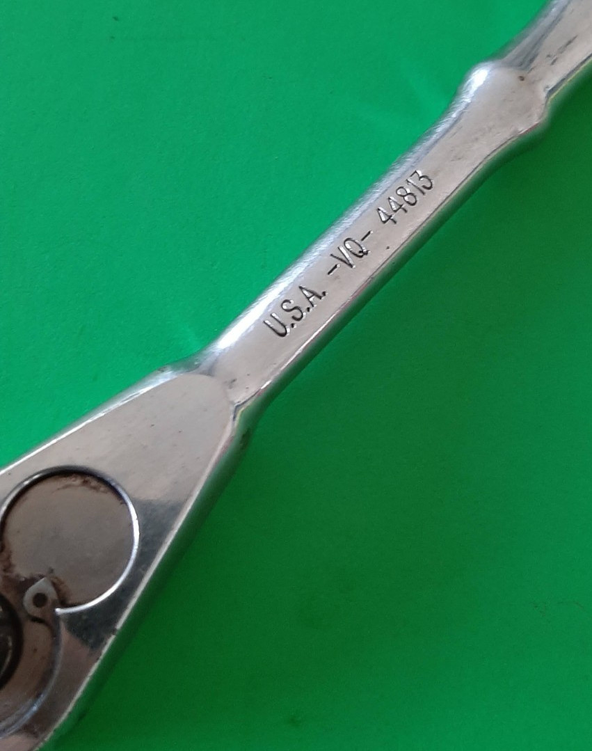 Craftsman Professional USA 3/8″ Drive Ratchet 44813 Quick Release Polished