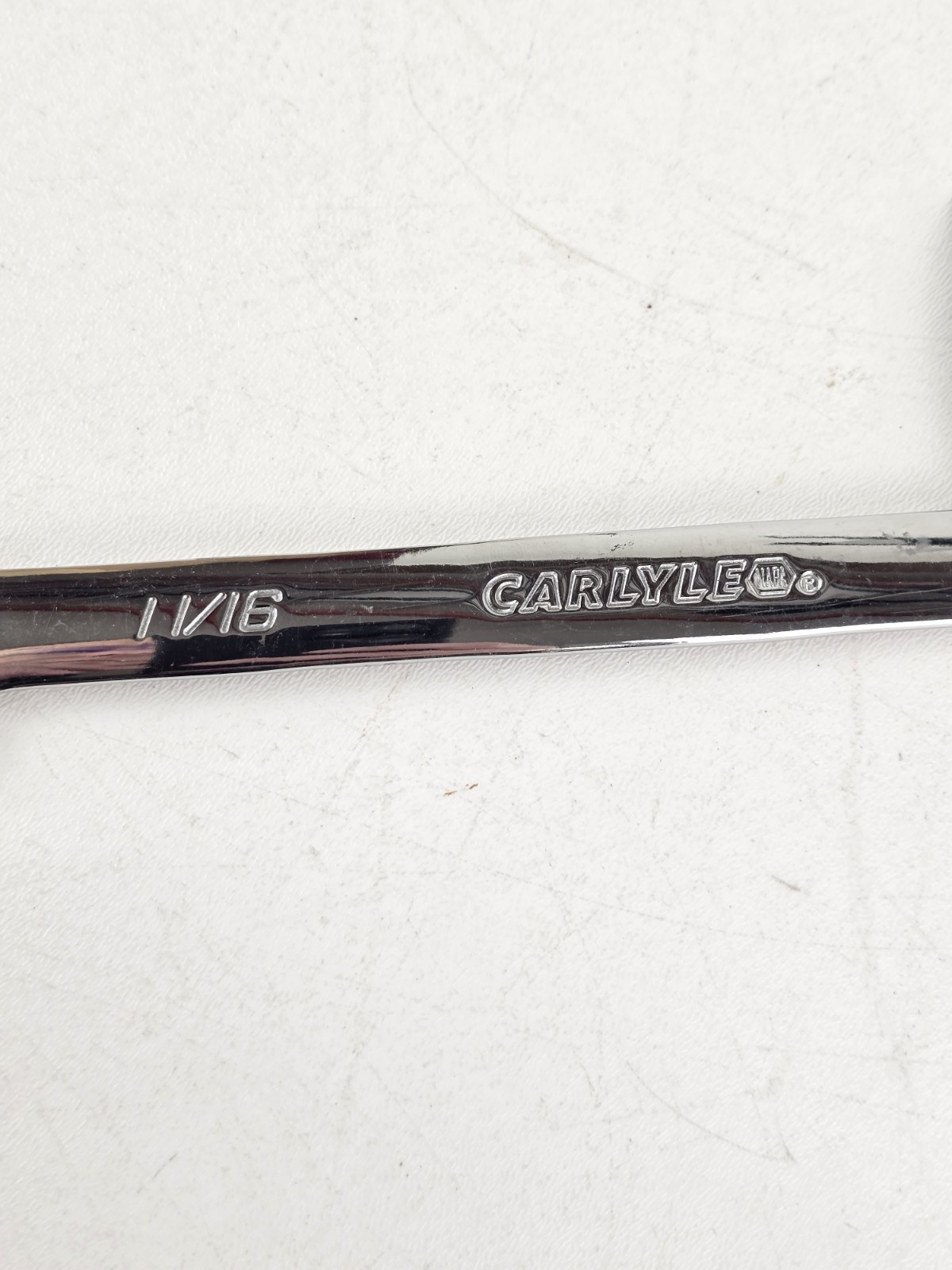 NAPA Carlyle SAE Combination Wrench 12 Pt 11/16″ CWLNS122 Polish Chrome Non Slip