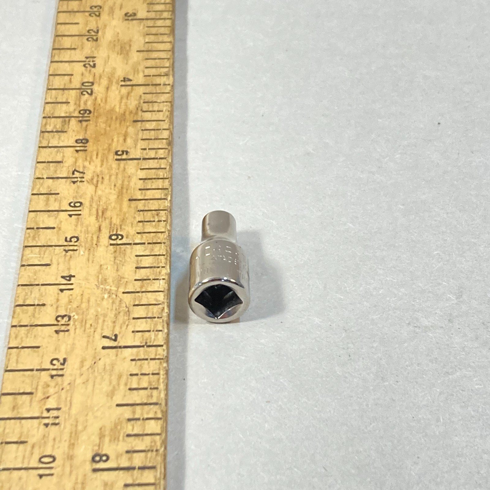 Craftsman 4 mm Socket Metric 1/4″ Drive 6 Point -Inverted G- #43505 USA
